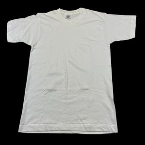 Vtg 60s 70s Munsingwear Mens Small Crewneck T Shirt Undershirt Paper Thin White